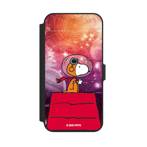 Apple iPhone 14 Plus NIVOflip Snoopy Weltraumreisender Planet