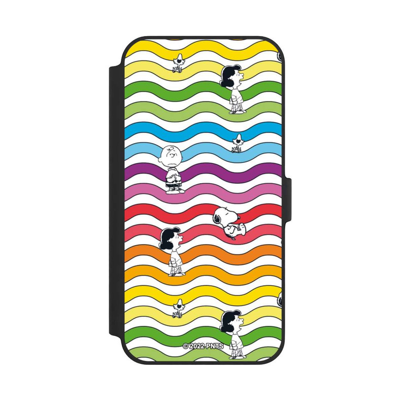 iPhone 14 Plus NIVOflip Snoopy Pattern Rainbow