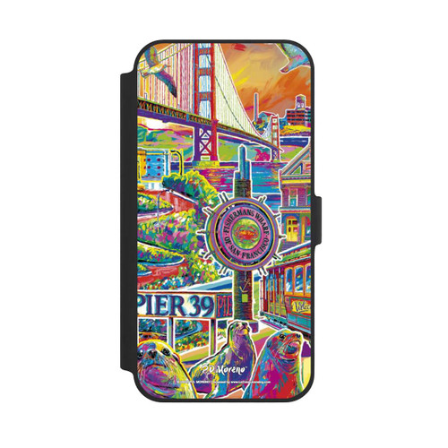 Apple iPhone 14 Plus NIVOflip San Francisco Art By P.D. Moreno