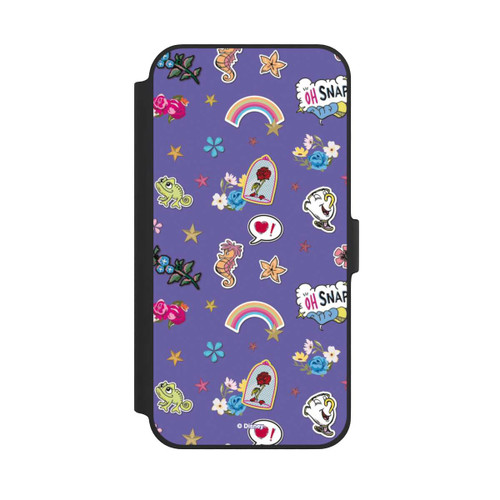 Apple iPhone 14 Plus NIVOflip Princess Pattern Purple Disney Princess