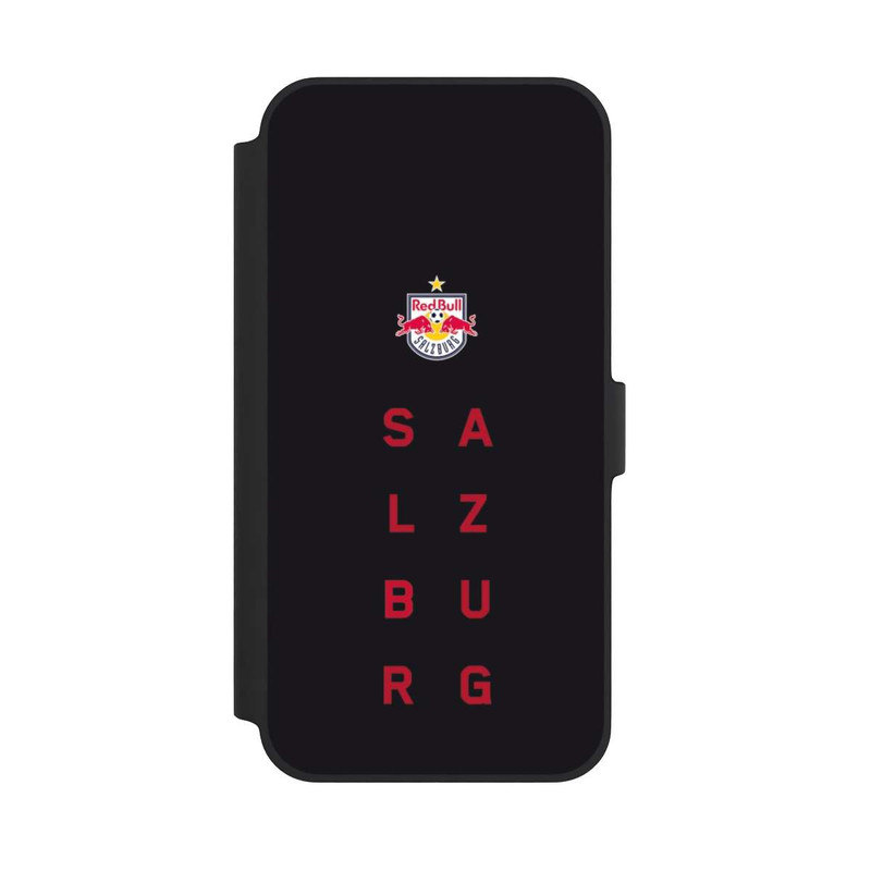 iPhone 14 Plus NIVOflip FC RB Salzburg Schriftzug Rot