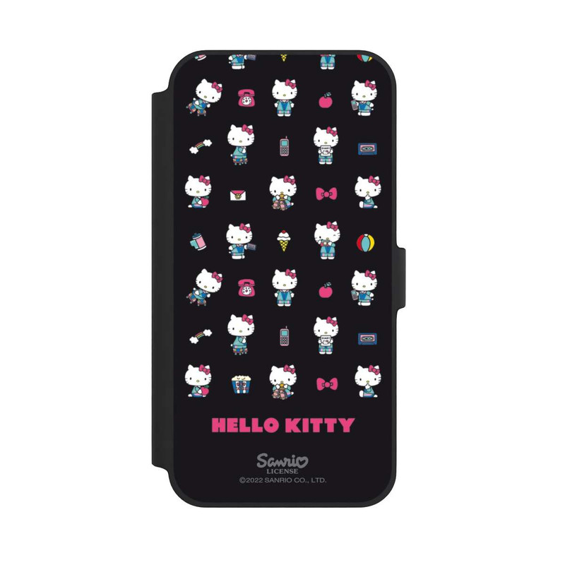 iPhone 14 Plus NIVOflip Hello Kitty 90s noir