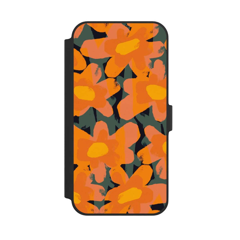 iPhone 14 Plus NIVOflip Prairie Fleurie Orange