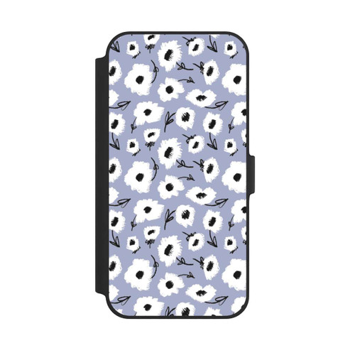 Apple iPhone 14 Plus NIVOflip Pattern Fleurs Lilas