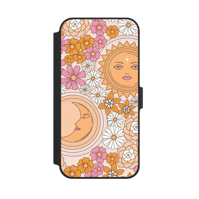 iPhone 14 Plus NIVOflip Moon Sun Flowers