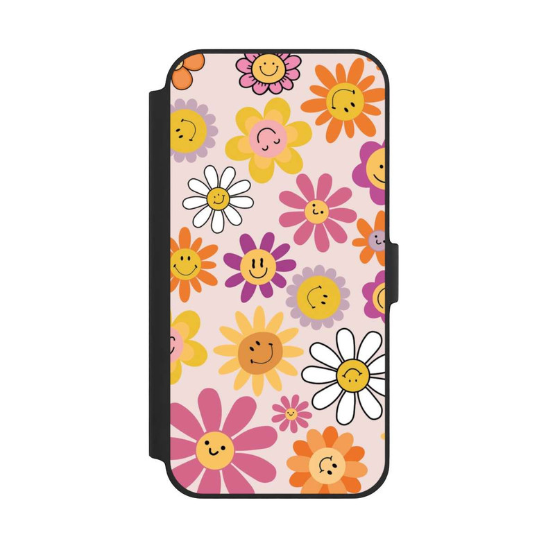 iPhone 14 Plus NIVOflip Smiles Pink Flowers