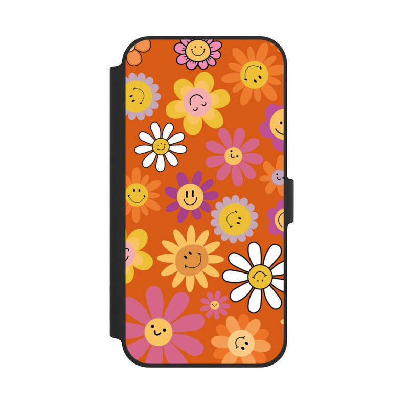 iPhone 14 Plus NIVOflip Smiles Orange Flowers