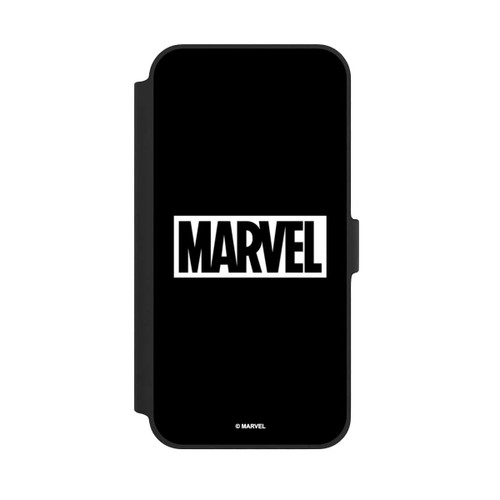 Apple iPhone 14 Plus NIVOflip Marvel Logo Black