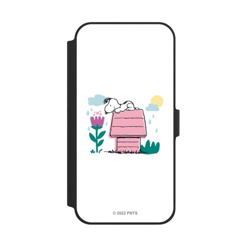 Apple iPhone 14 Plus NIVOflip Snoopy Hundehütte Frühling