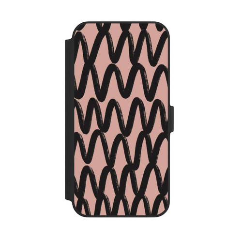 Apple iPhone 14 Plus NIVOflip Zig Zag Noir