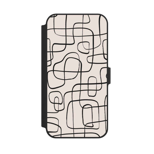Apple iPhone 14 Plus NIVOflip Lignes Fines Pattern