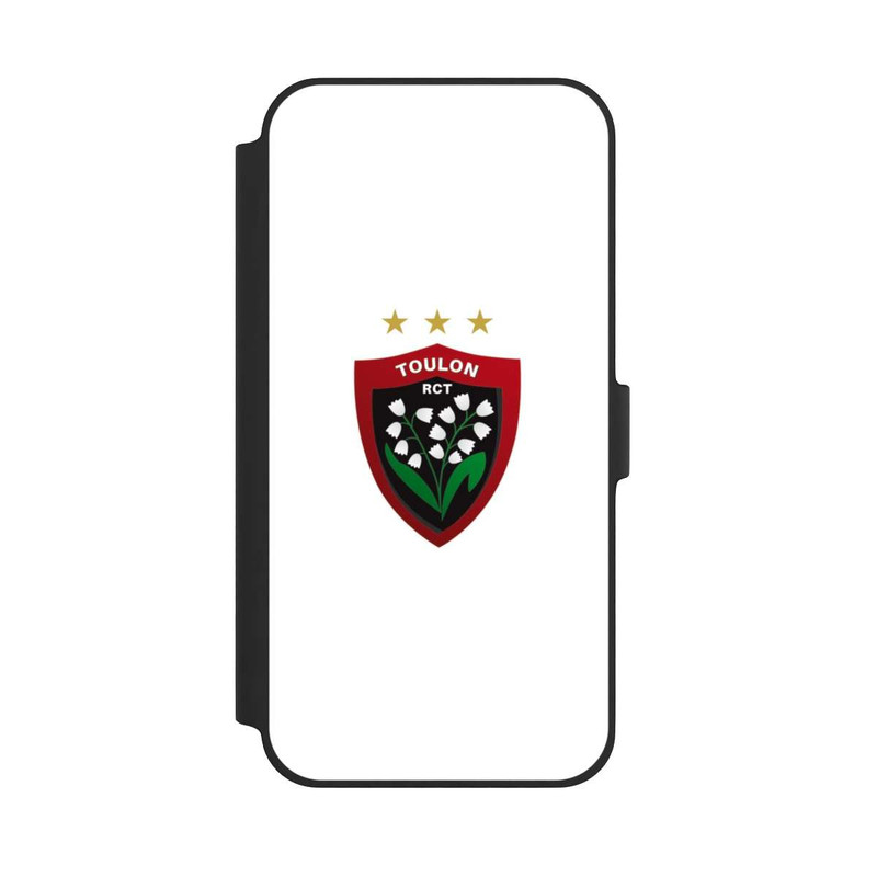 iPhone 14 Plus NIVOflip Logo RC Toulonnais Blanc