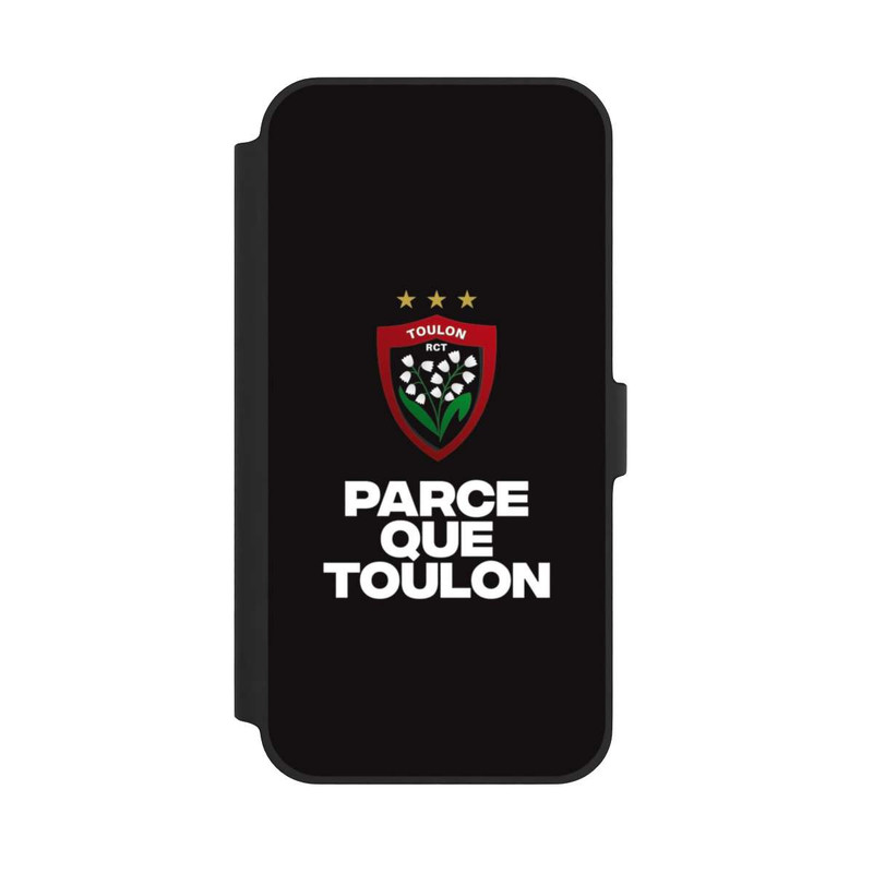 iPhone 14 Plus NIVOflip Parce Que Toulon Noir