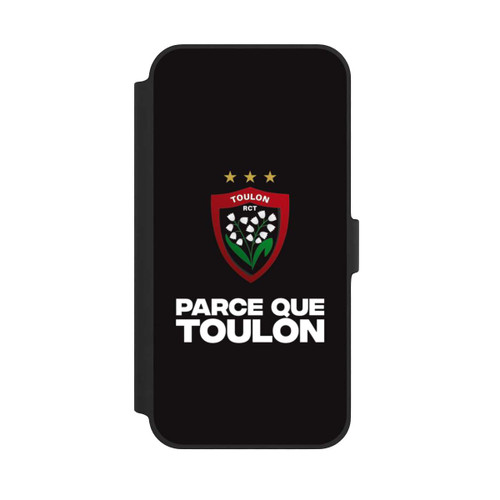 Apple iPhone 14 Plus NIVOflip RC Toulonnais Noir