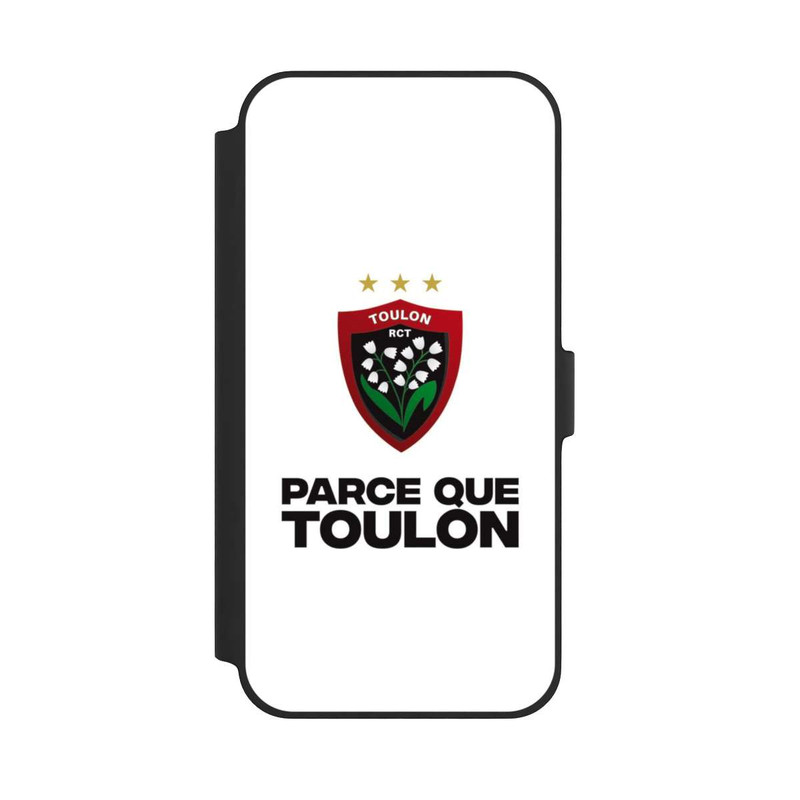 iPhone 14 Plus NIVOflip RC Toulonnais Blanc