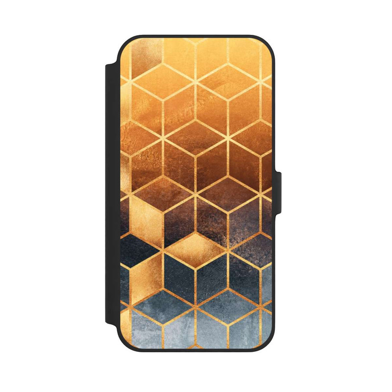 iPhone 14 Plus NIVOflip Würfel goldener Farbverlauf