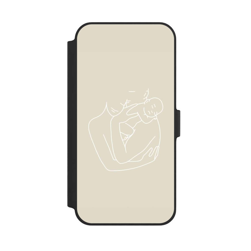 iPhone 14 Plus NIVOflip Line Art Familie 2