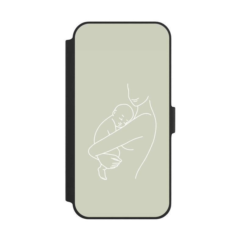 iPhone 14 Plus NIVOflip Line Art Familie 3