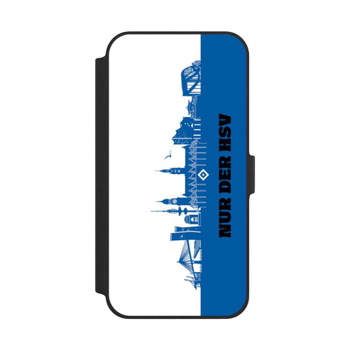 Apple iPhone 14 Plus NIVOflip HSV Skyline Blau Weiß