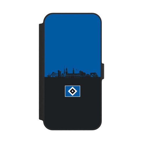 Apple iPhone 14 Plus NIVOflip HSV Skyline Blau Schwarz
