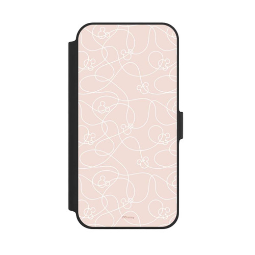 Apple iPhone 14 Plus NIVOflip Micky Line Art Pattern Rose 