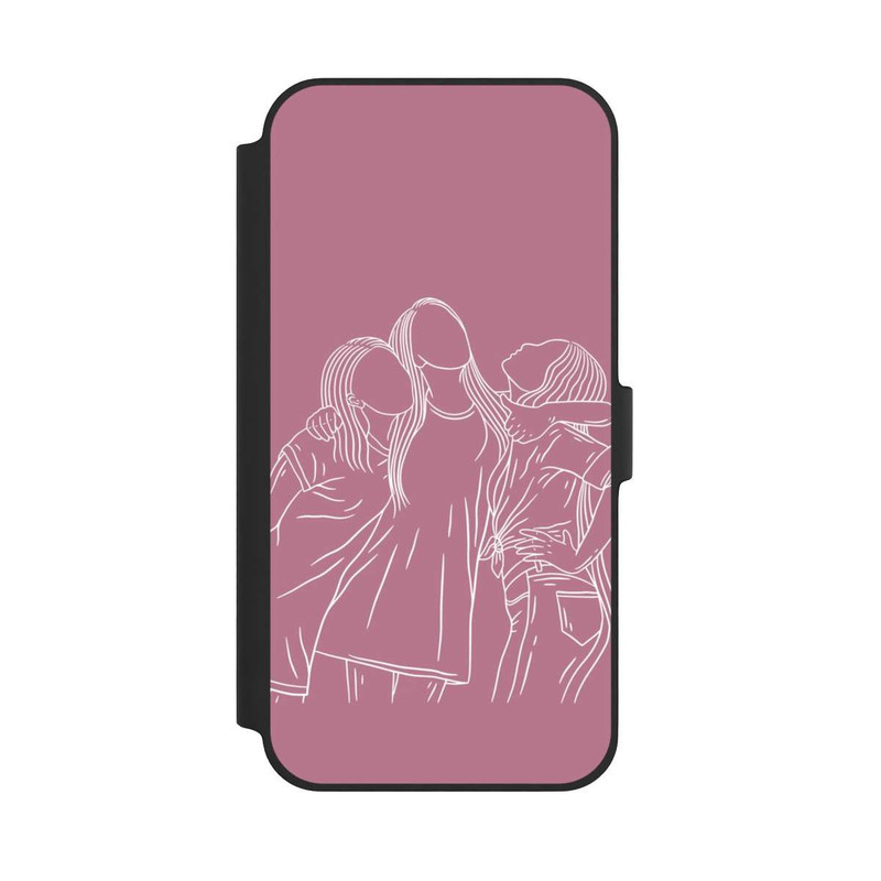 iPhone 14 Plus NIVOflip Freundinnen Line Art