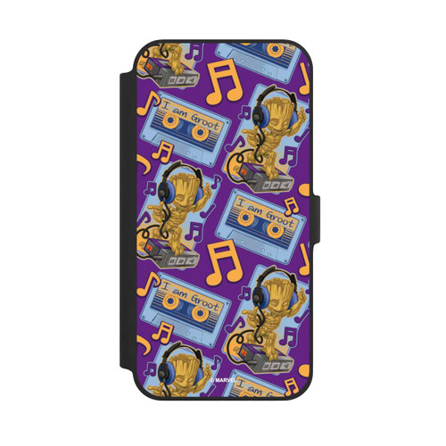 Apple iPhone 14 Plus NIVOflip Groot Comic Headphones Guardians of the Galaxy