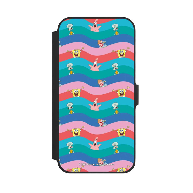 iPhone 14 Plus NIVOflip Spongebob Friends Colorful Waves