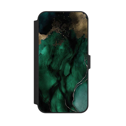 Apple iPhone 14 Plus NIVOflip Grün Gold
