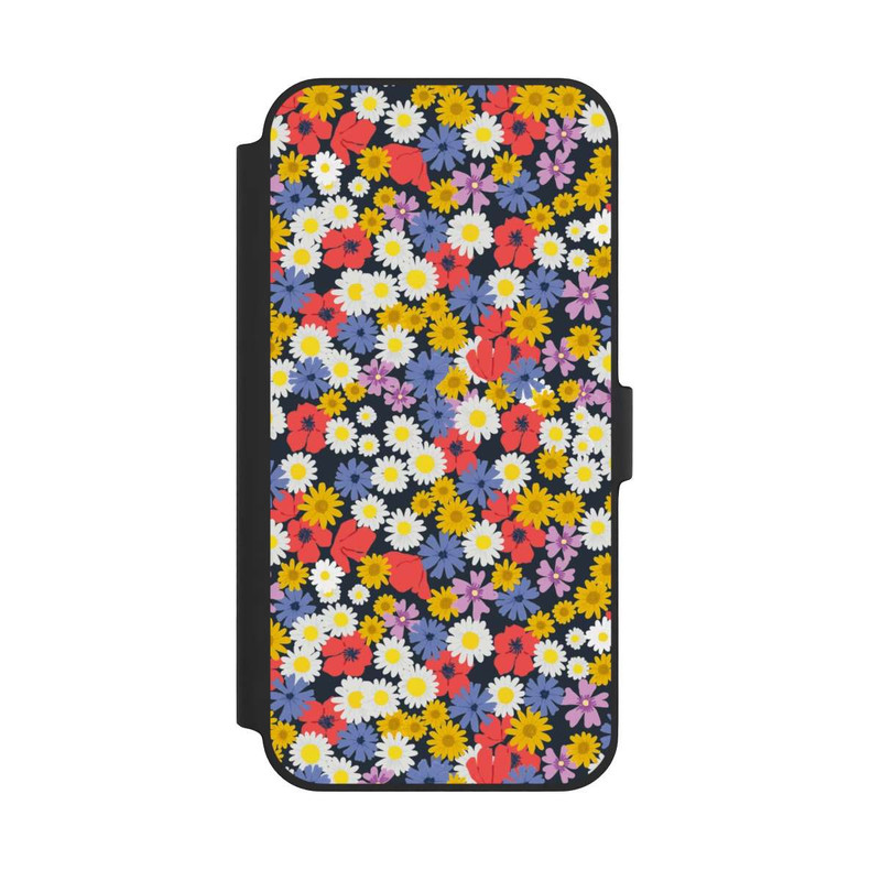 iPhone 14 Plus NIVOflip Wildblumen-Muster