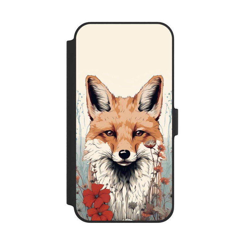 iPhone 14 Plus NIVOflip  Fox with Flowers