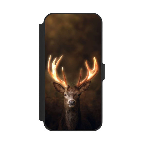 Apple iPhone 14 Plus NIVOflip Hirsch Goldenes Geweih