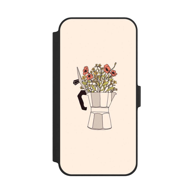 iPhone 14 Plus NIVOflip Moka Flowers