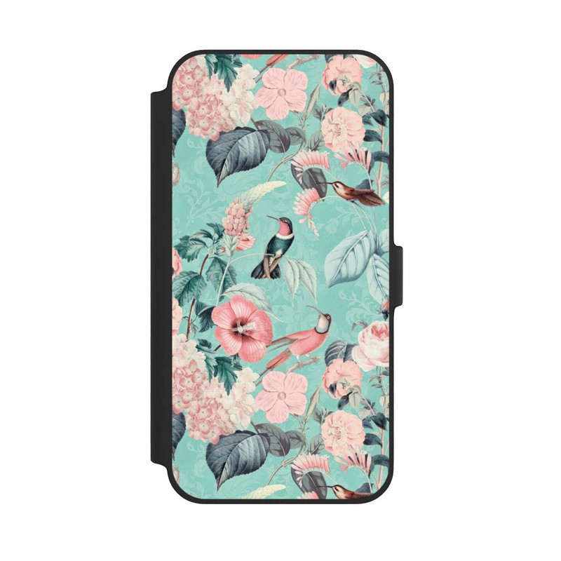 iPhone 14 Plus NIVOflip Kolibri Paradies Pattern