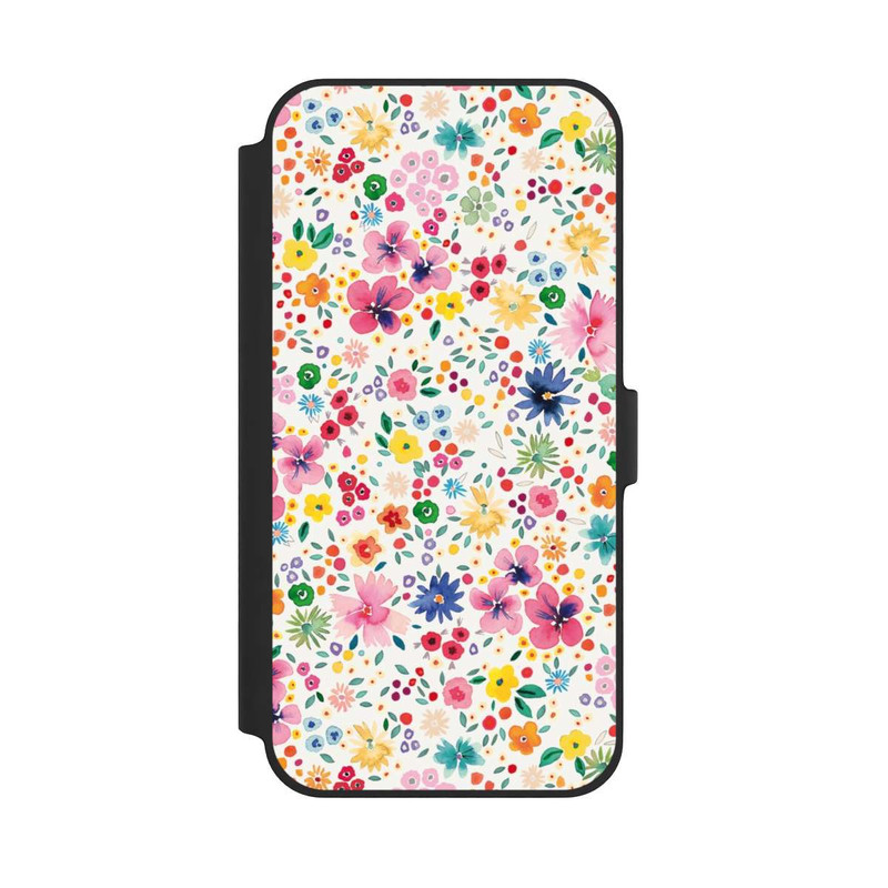 iPhone 14 Plus NIVOflip Millefleurs Pink Spring Garden