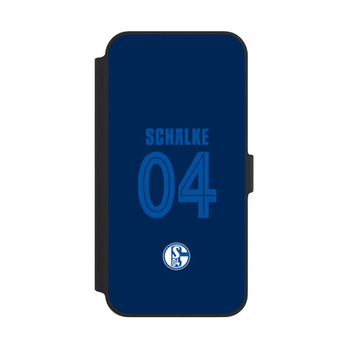 Apple iPhone 14 Plus NIVOflip Schalke 04 Dunkelblau