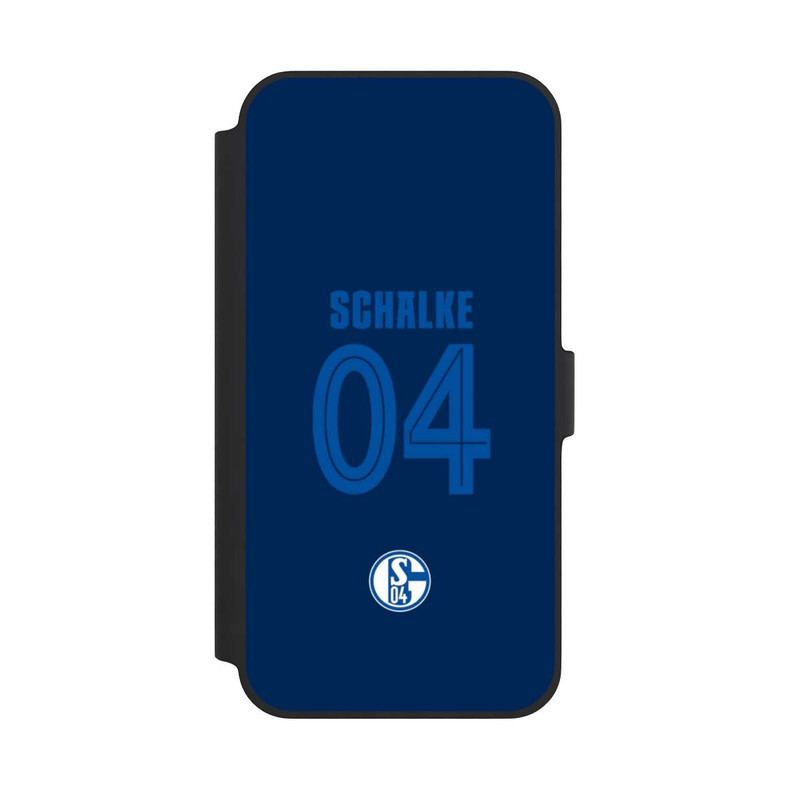 iPhone 14 Plus NIVOflip Schalke 04 Dunkelblau