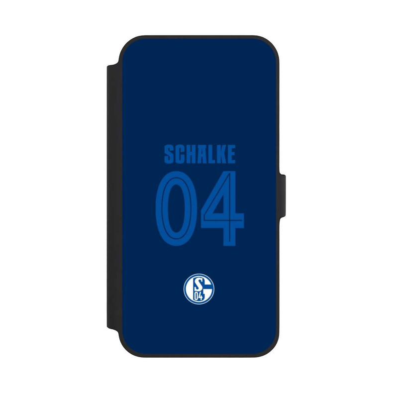 iPhone 14 Plus NIVOflip Schalke 04 Dunkelblau