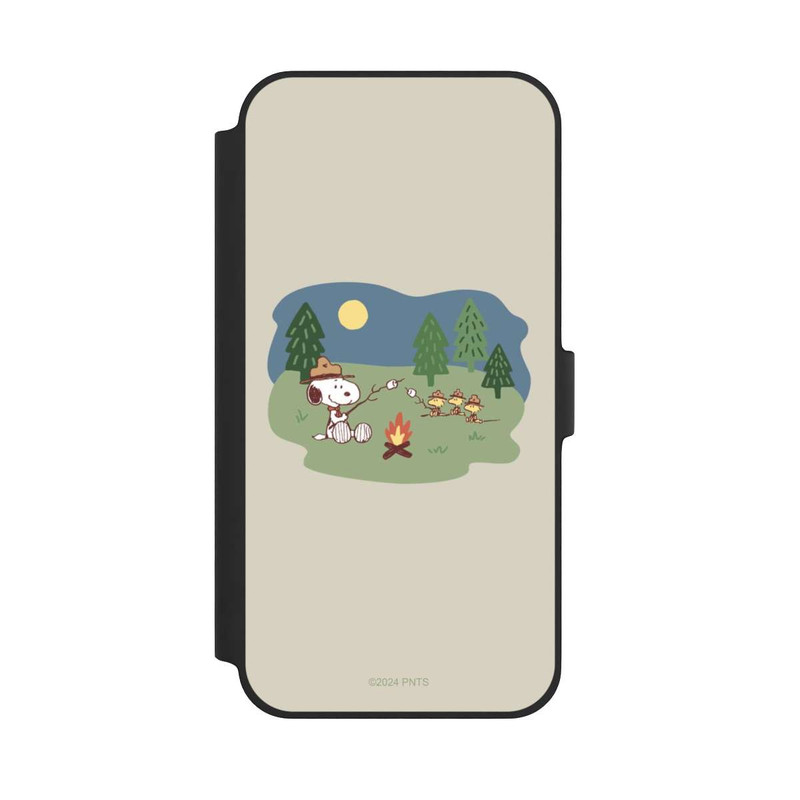 iPhone 14 Plus NIVOflip Snoopy Lagerfeuer