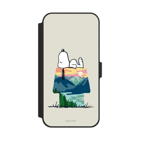 Apple iPhone 14 Plus NIVOflip Snoopy Camping Hütte