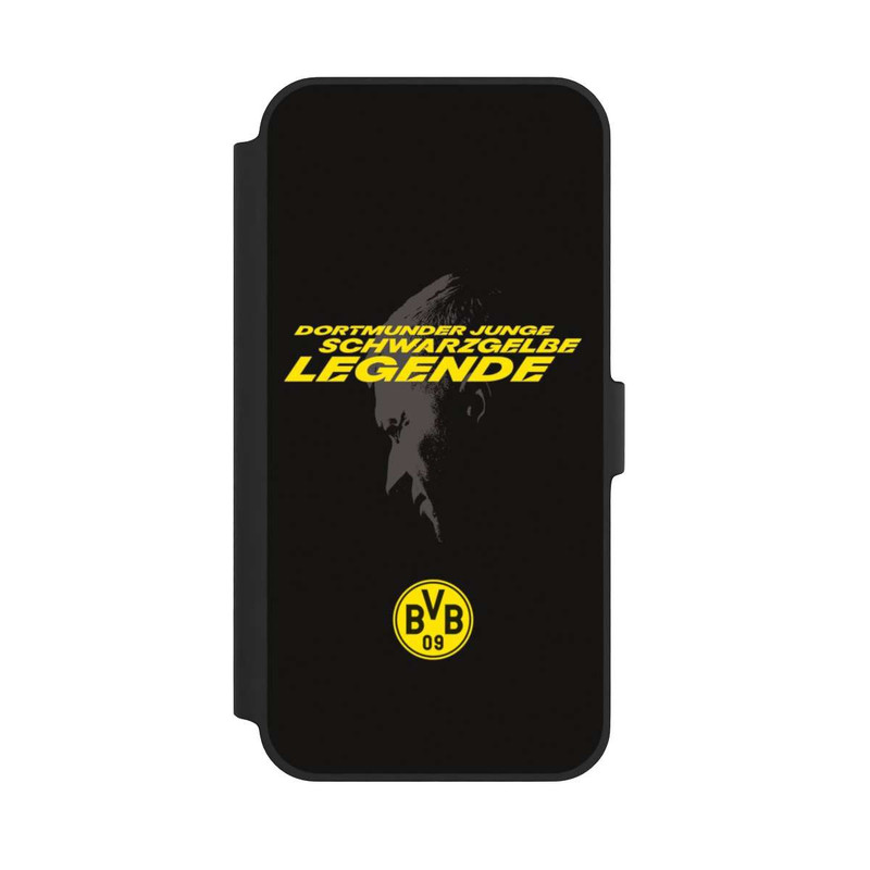 iPhone 14 Plus NIVOflip Danke Marco Schwarzgelbe Legende