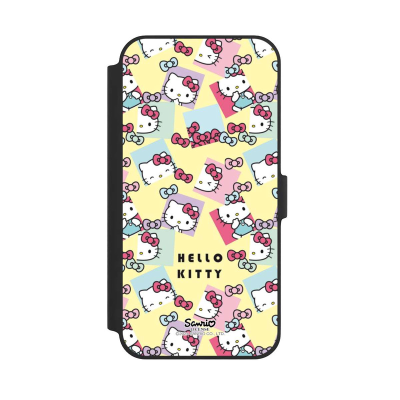 iPhone 14 Plus NIVOflip Hello Kitty Pastellmuster