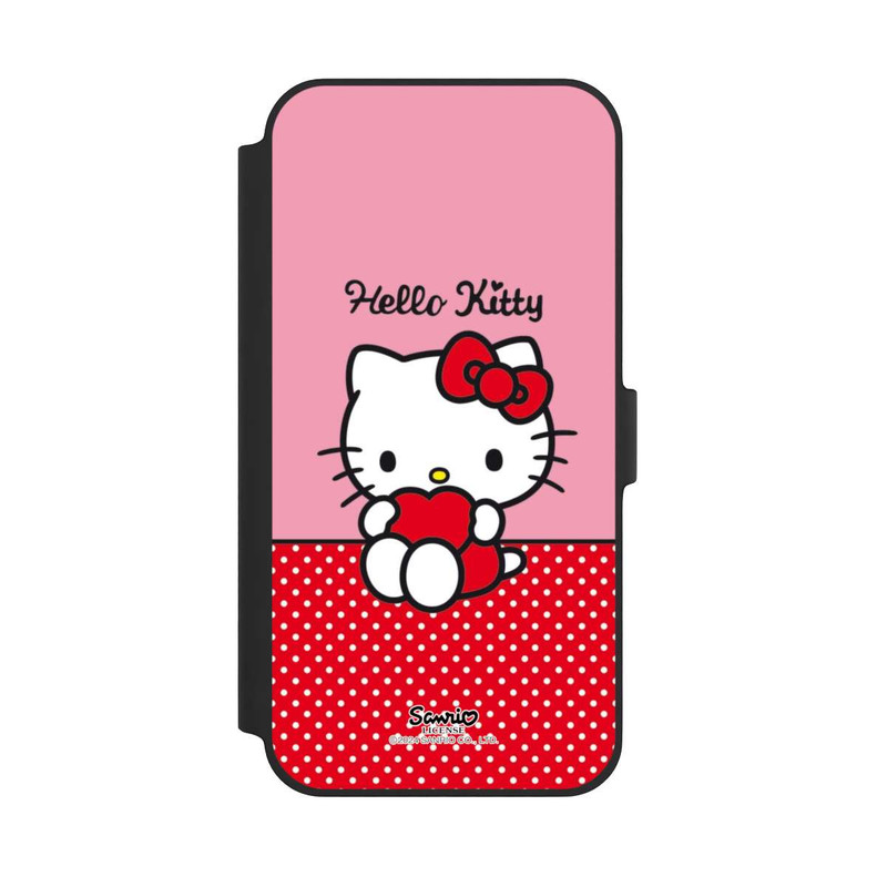 iPhone 14 Plus NIVOflip Hello Kitty sitzend mit Herz