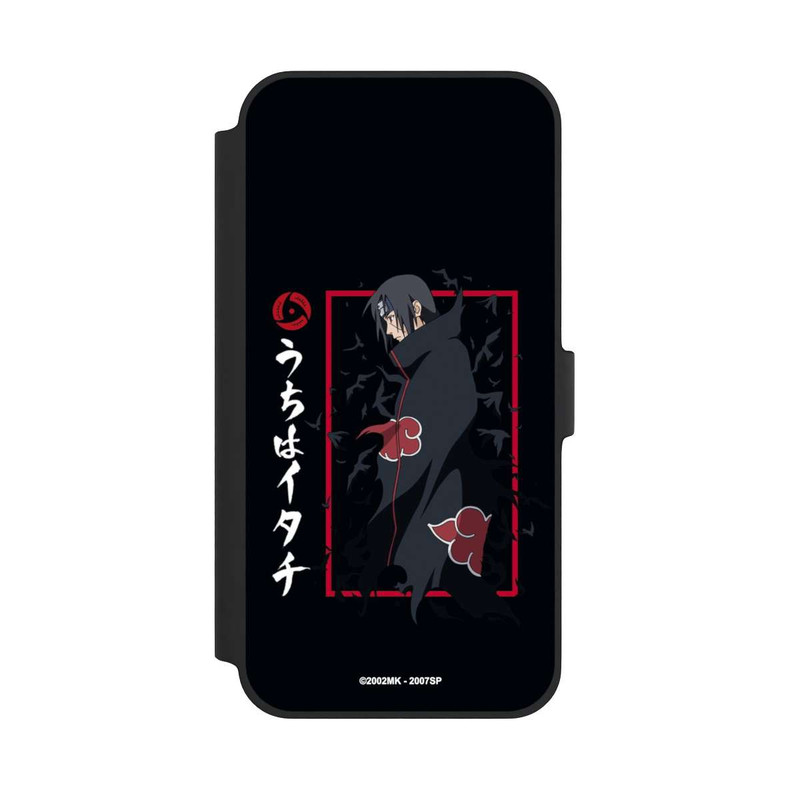 iPhone 14 Plus NIVOflip Itachi Krähen Schwarz