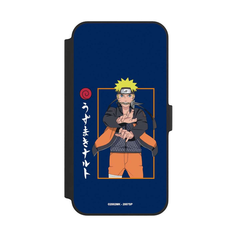 iPhone 14 Plus NIVOflip Naruto Kampfposition Blau