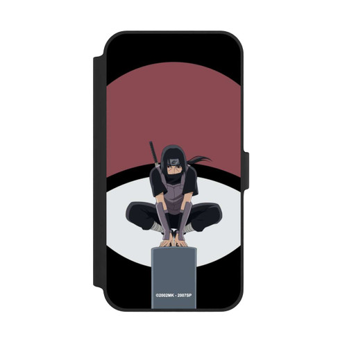 Apple iPhone 14 Plus NIVOflip Itachi Uchiha Symbol schwarz