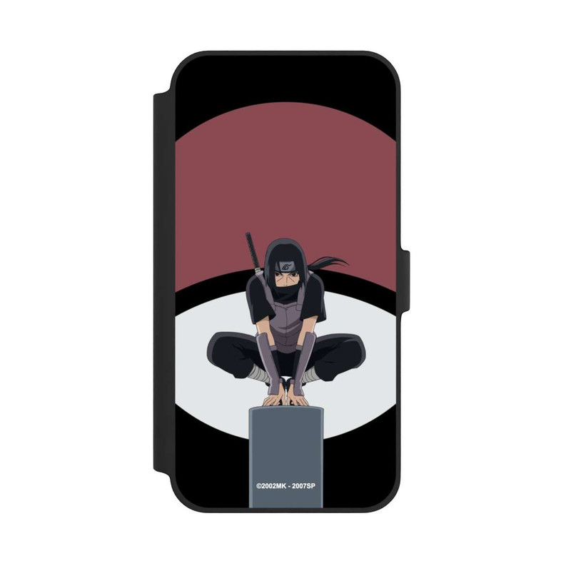 iPhone 14 Plus NIVOflip Itachi Uchiha Symbol schwarz