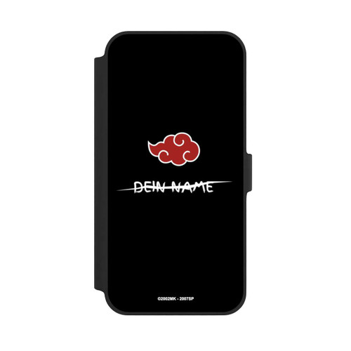 Apple iPhone 14 Plus NIVOflip Akatsuki personalisierbar Schwarz