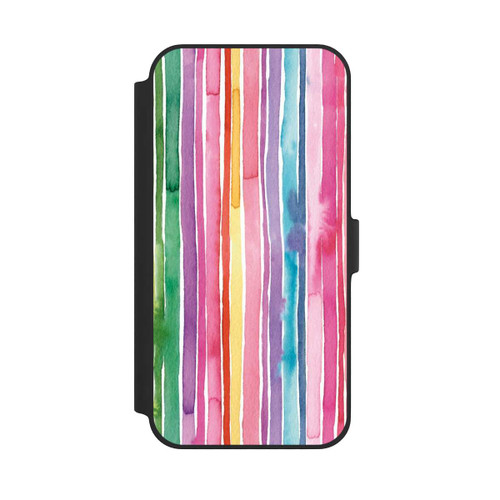 Apple iPhone 14 Plus NIVOflip Camouflage Regenbogenstreifen