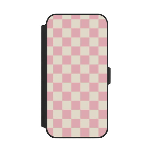 Apple iPhone 14 Plus NIVOflip Schachbrett Rosa